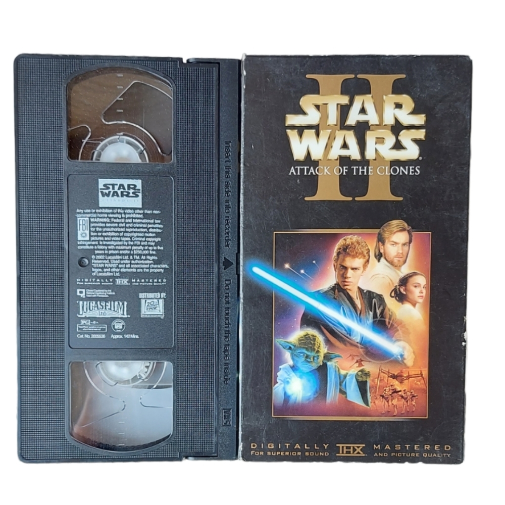 VHS- Star Wars- Attack of the Clones